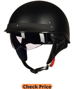 ILM Open Face Half Helmet