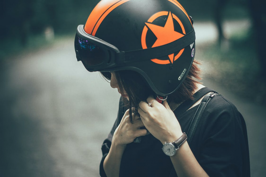 how to be a passenger on a motorcycle? wear a helmet