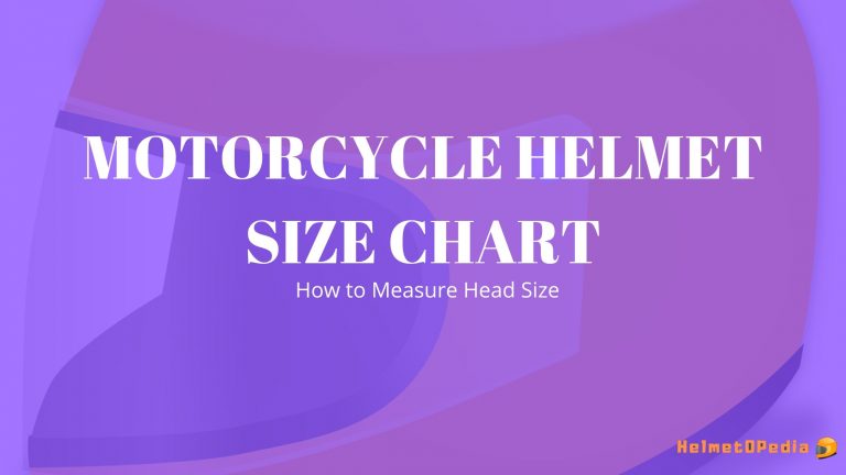 Motorcycle Helmet Size Chart